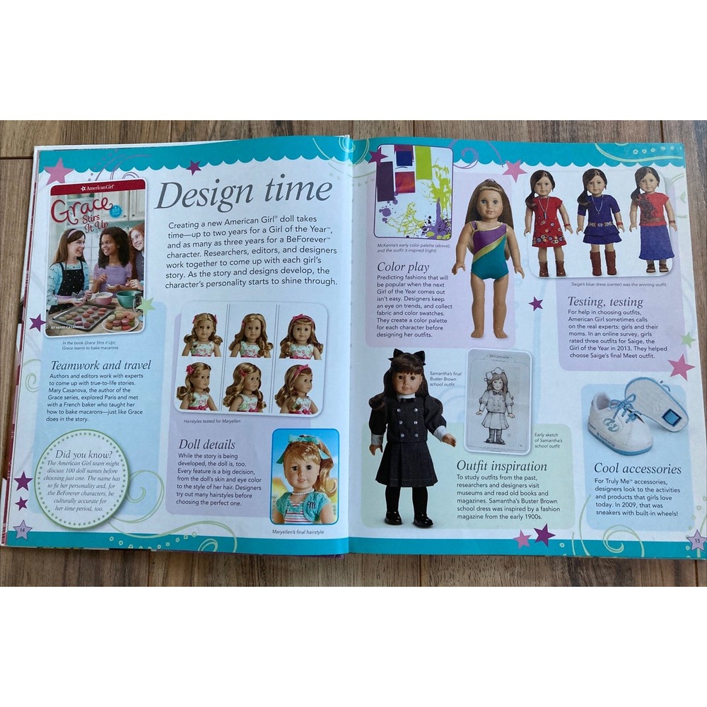 American Girl: Ultimate Visual Guide: A Celebration of the AG Story HC Book - Picture 8 of 10